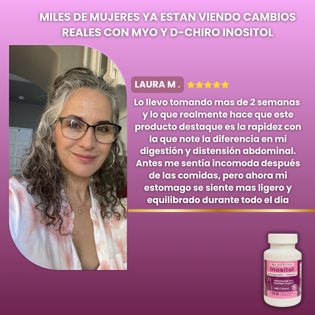 Myo Y D-CHIRO INOSITOL🧬 / REGULA TUS HORMONAS🌺 / OFERTA ESPECIAL🎁