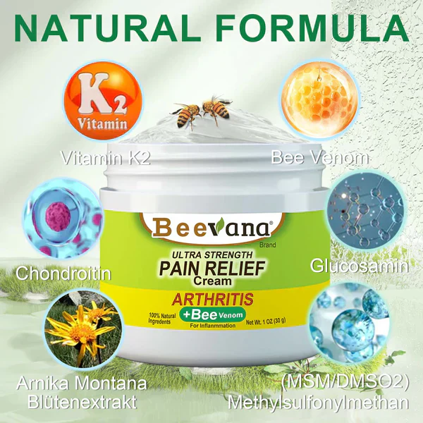 CREMA DE VENENO DE ABEJA - COLAGENO RENUEVA ARTICULACIONES Y CURA DOLOR 2X1