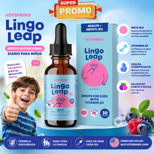 LingoLeap Max ® Limpia lo que intoxica y nutre lo que falta