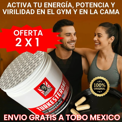 Turkesterone| 2x1 para romperla en la cama.