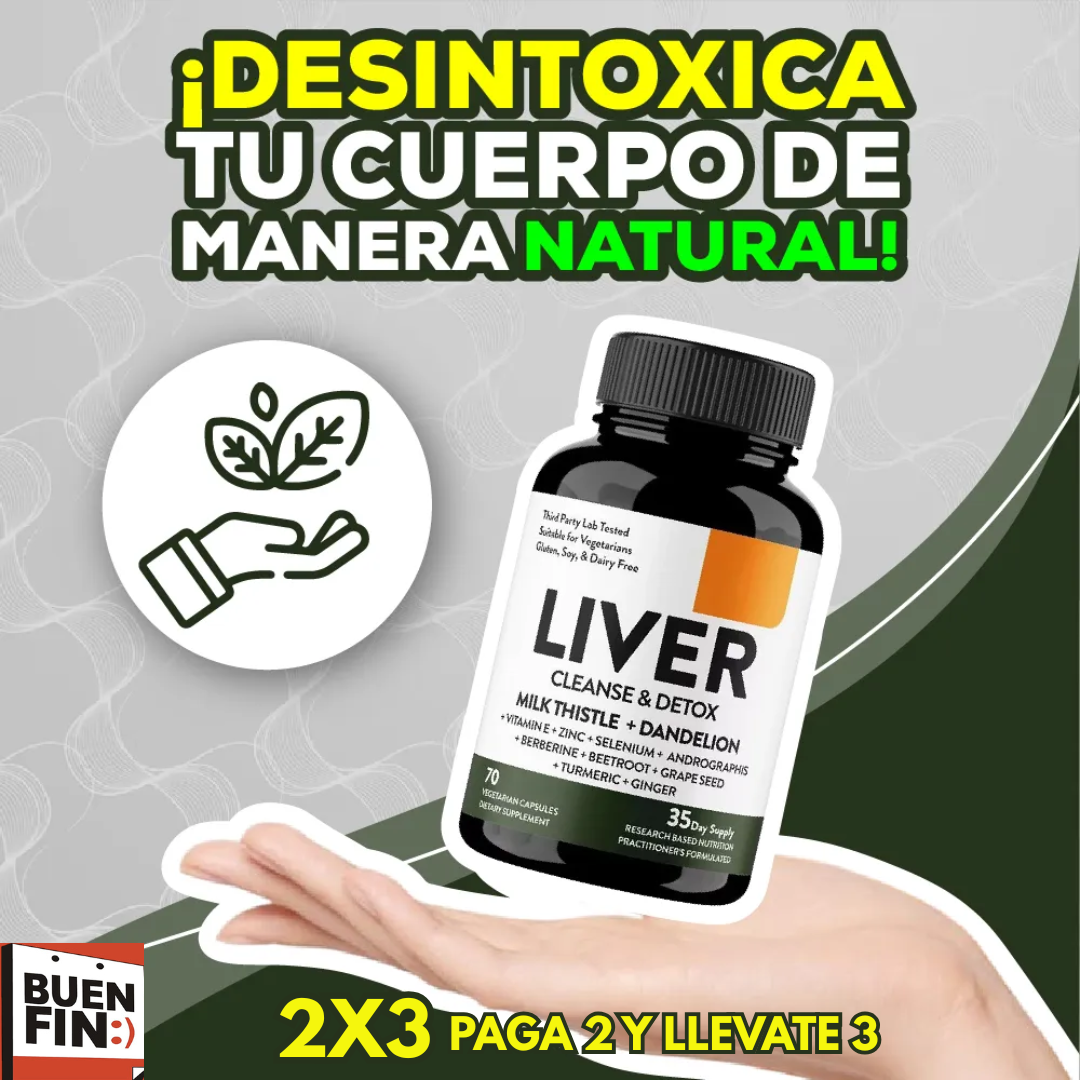 LIVER DETOX 🍃/ DESINTOXICA TU HIGADO😷/ REVITALIZA TU VIDA🧬