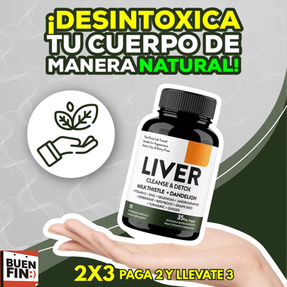 LIVER DETOX 🍃/ DESINTOXICA TU HIGADO😷/ REVITALIZA TU VIDA🧬