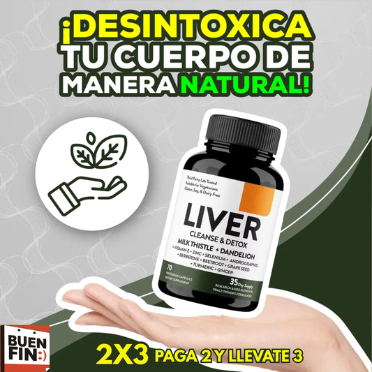 LIVER DETOX 🍃/ DESINTOXICA TU HIGADO😷/ REVITALIZA TU VIDA🧬