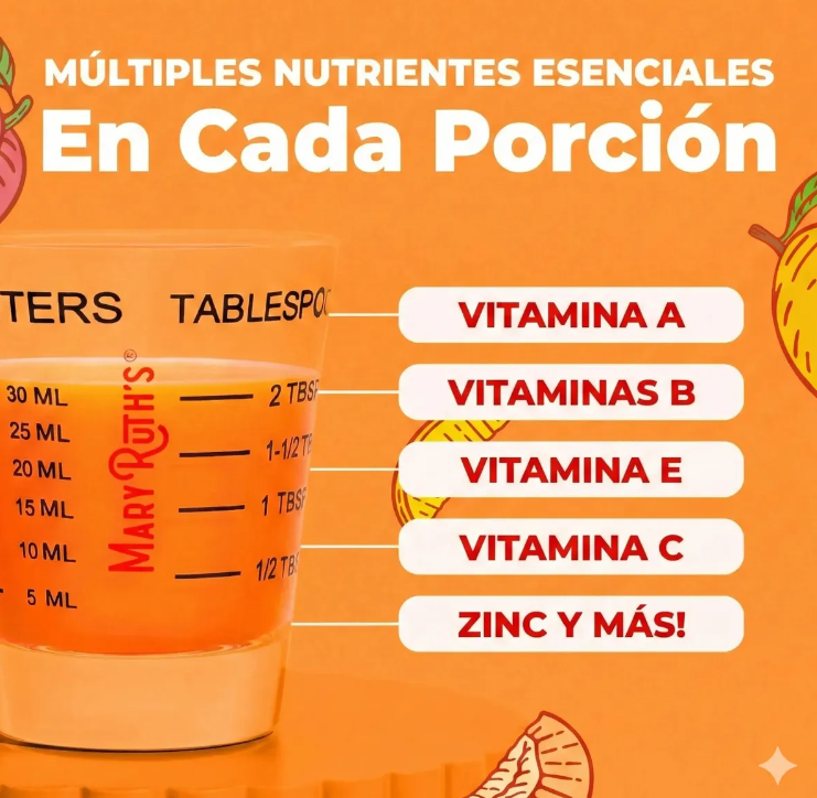 Mary Ruth's® — Multivitamínico Líquido Capilar