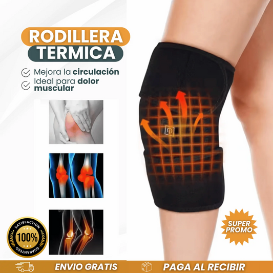RODILLERA  TERMICA  CON CALOR / ALIVIA DOLOR  💆‍♂️🔥