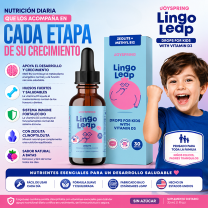 LingoLeap Max ® Limpia lo que intoxica y nutre lo que falta