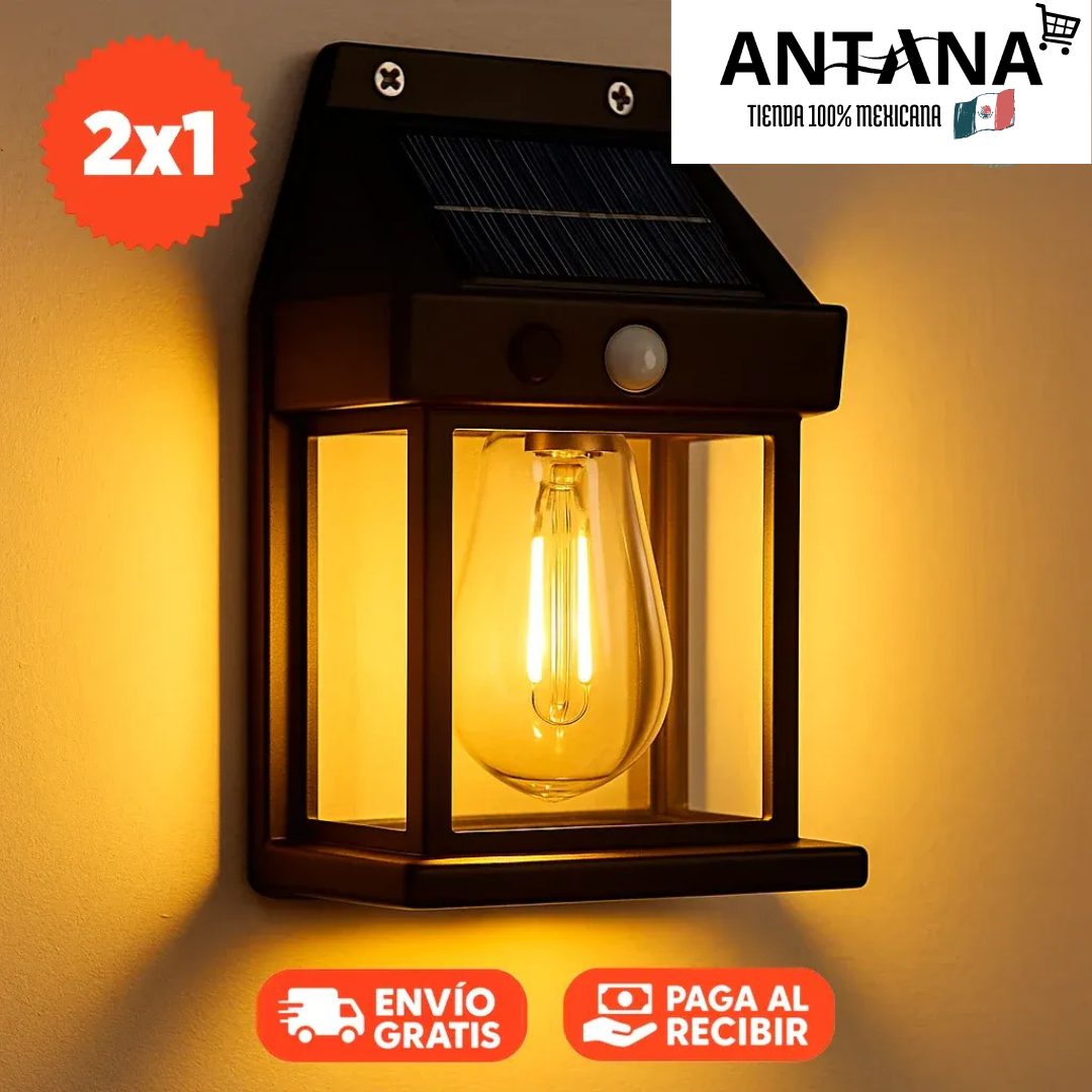 EcoBright™ | Lámpara Solar de Pared | Promoción Disponible 2x1 🎁