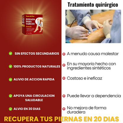 VARITREX OFERTA 2X1 / CREMA ELIMINA VARICES  / ALIVIO EN 20 DIAS / PAGUE 1 RECIBA 2🎁