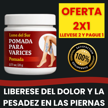 VARITREX OFERTA 2X1 / CREMA ELIMINA VARICES  / ALIVIO EN 20 DIAS / PAGUE 1 RECIBA 2🎁