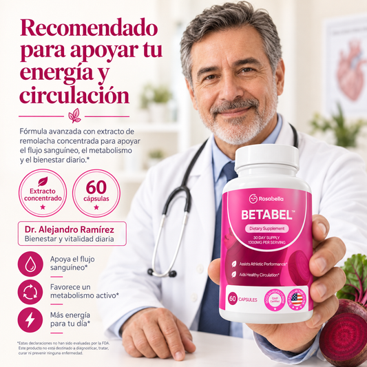 ROSABELLA BETABEL™ — Suplemento de Remolacha Concentrada