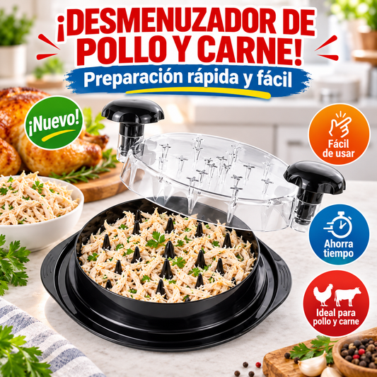 Desmenuzador Express™ Desmenuza pollo y carne en segundos