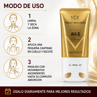 NeckPeptide Pro™ | La Crema con Hexapéptido-8 que Tu Cuello y Escote Siempre Necesitaron