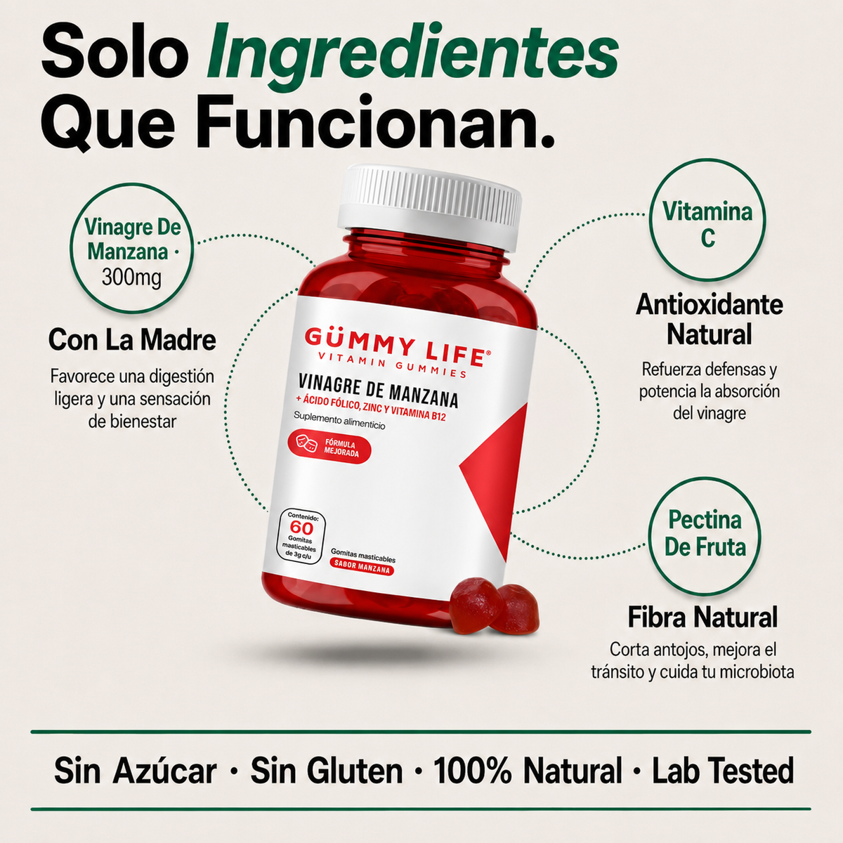 Gummy Life™ | Adiós a la Hinchazón Desde Casa