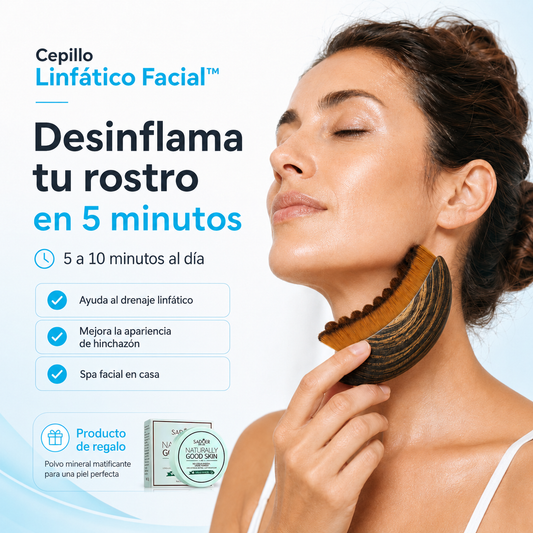 CEPILLO LINFÁTICO FACIAL™ — Desinflama Tu Rostro