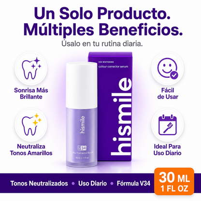 Hismile® | Corrector Dental Morado