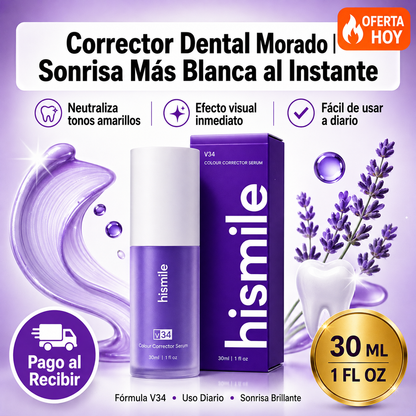 Hismile® | Corrector Dental Morado