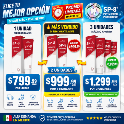 Pasta Dental Probióticos SP-8 ®