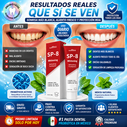 Pasta Dental Probióticos SP-8 ®