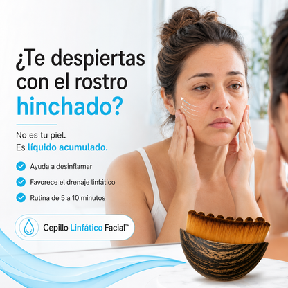 CEPILLO LINFÁTICO FACIAL™ — Desinflama Tu Rostro en 5 Minutos