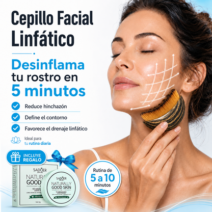 CEPILLO LINFÁTICO FACIAL™ — Desinflama Tu Rostro en 5 Minutos