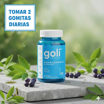 ASHWA GUMMIES | Gomitas de Ashwagandha Para Aliviar Estres y Cortisol Alto💙