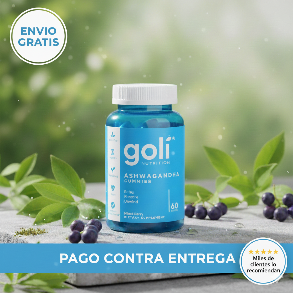 ASHWA GUMMIES | Gomitas de Ashwagandha Para Aliviar Estres y Cortisol Alto💙
