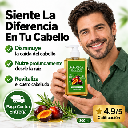 BATANA GOLD™ — Shampoo Capilar con Aceite de Batana