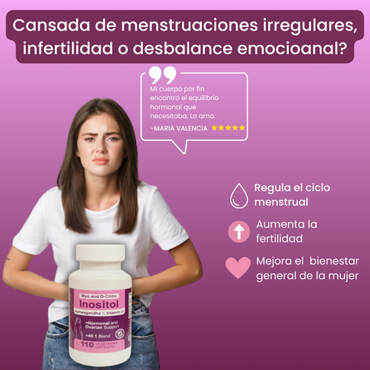 Myo Y D-CHIRO INOSITOL🧬 / REGULA TUS HORMONAS🌺 / OFERTA ESPECIAL🎁