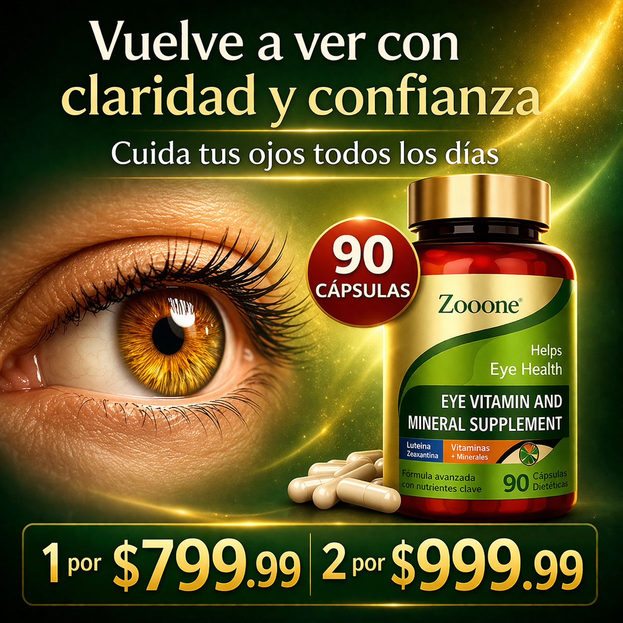 Luteina Bites™ Mejora Tu Vista en 30 Dias.