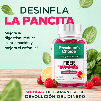 Fiber Gummies™: Gomitas de fibra para una digestión ligera y sin hinchazón | 60% off