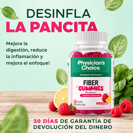 Fiber Gummies™: Gomitas de fibra para una digestión ligera y sin hinchazón | 60% off