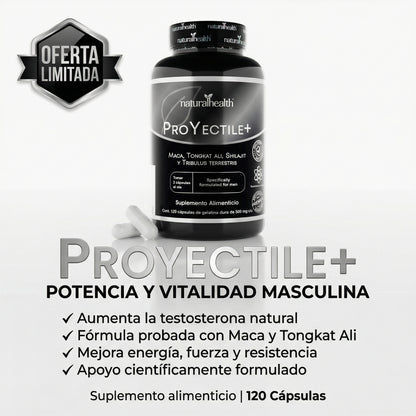Proyectile+ | Capsulas "Potencia Masculina"