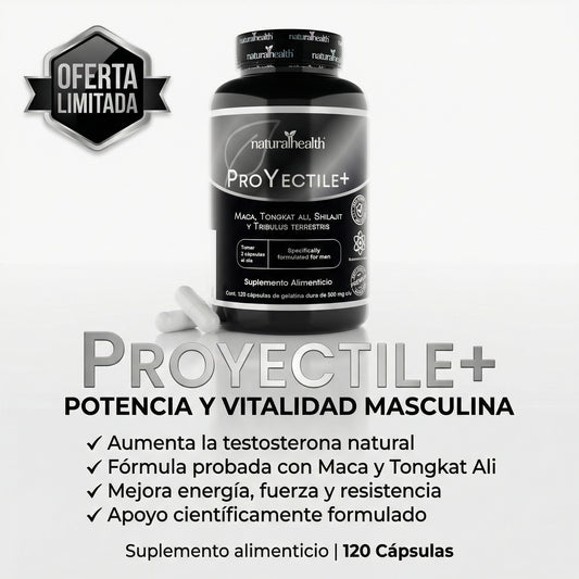 Proyectile+ | Capsulas "Potencia Masculina"