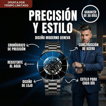 2 Relojes Edicion Limitada Para Hombre / Hoy Pagas 1 + 1 Gratis