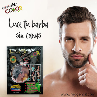 💫SHAMPOO ANTICANAS NEGRO MUJER Y HOMBRE💫