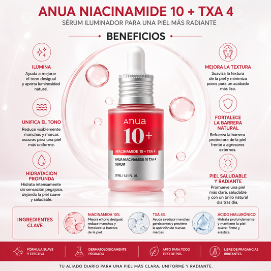 Anua Niacinamide | HIDRATACION PROFUNDA