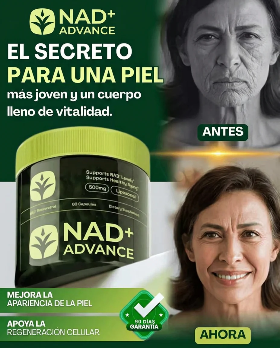 NAD+ Advanced de CataKor | Tu rostro, 10 años mas Joven