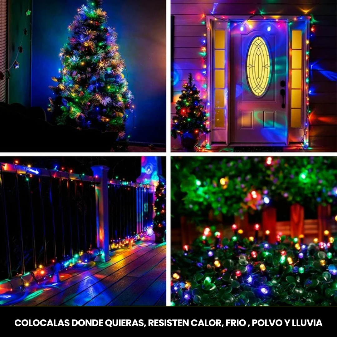 LUZ NAVIDEÑA LED INTELIGENTE BLUETOOTH 5 METROS / 10 METROS / 20 METROS