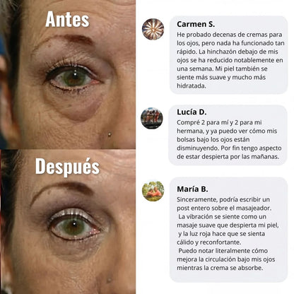 WOMBEA®  Crema de luz roja para el contorno de ojos