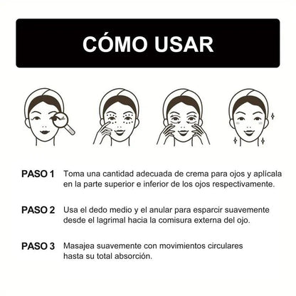 WOMBEA®  Crema de luz roja para el contorno de ojos