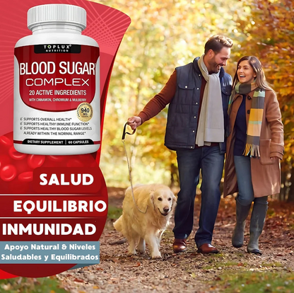 BLOOD SUGAR SUPLEMENTO - REGULA TUS NIVELES DE AZUCAR Y MEJORA TU ENERGÍA / LLEVATE 1 GRATIS HOY🎁