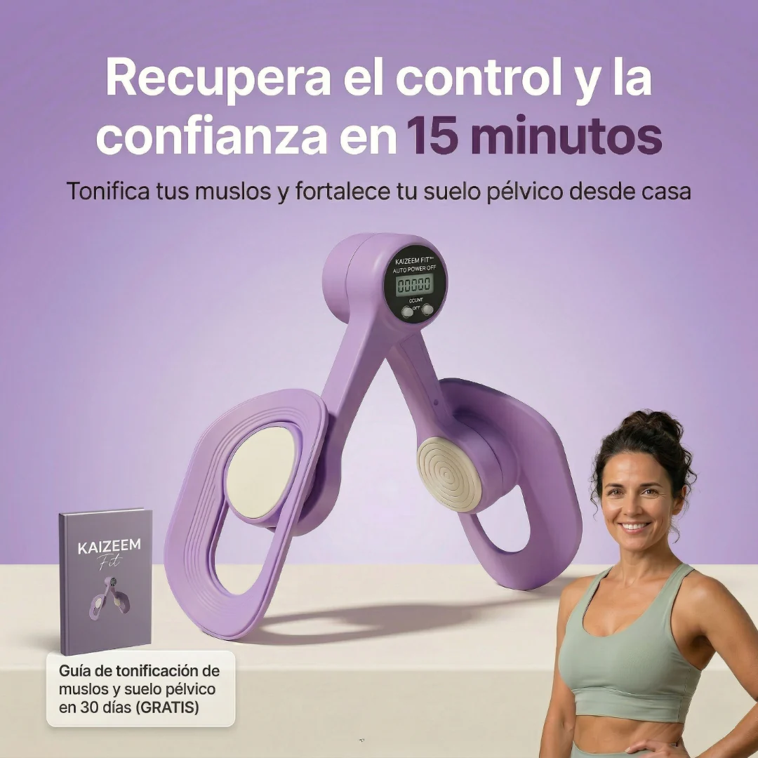KAIZEEM FIT™ – Entrenador de Muslos y pelvis Pro 2.0 | INCLUYE GUIA 🎁