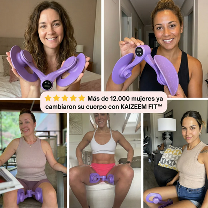 KAIZEEM FIT™ – Entrenador de Muslos y pelvis Pro 2.0 | INCLUYE GUIA 🎁