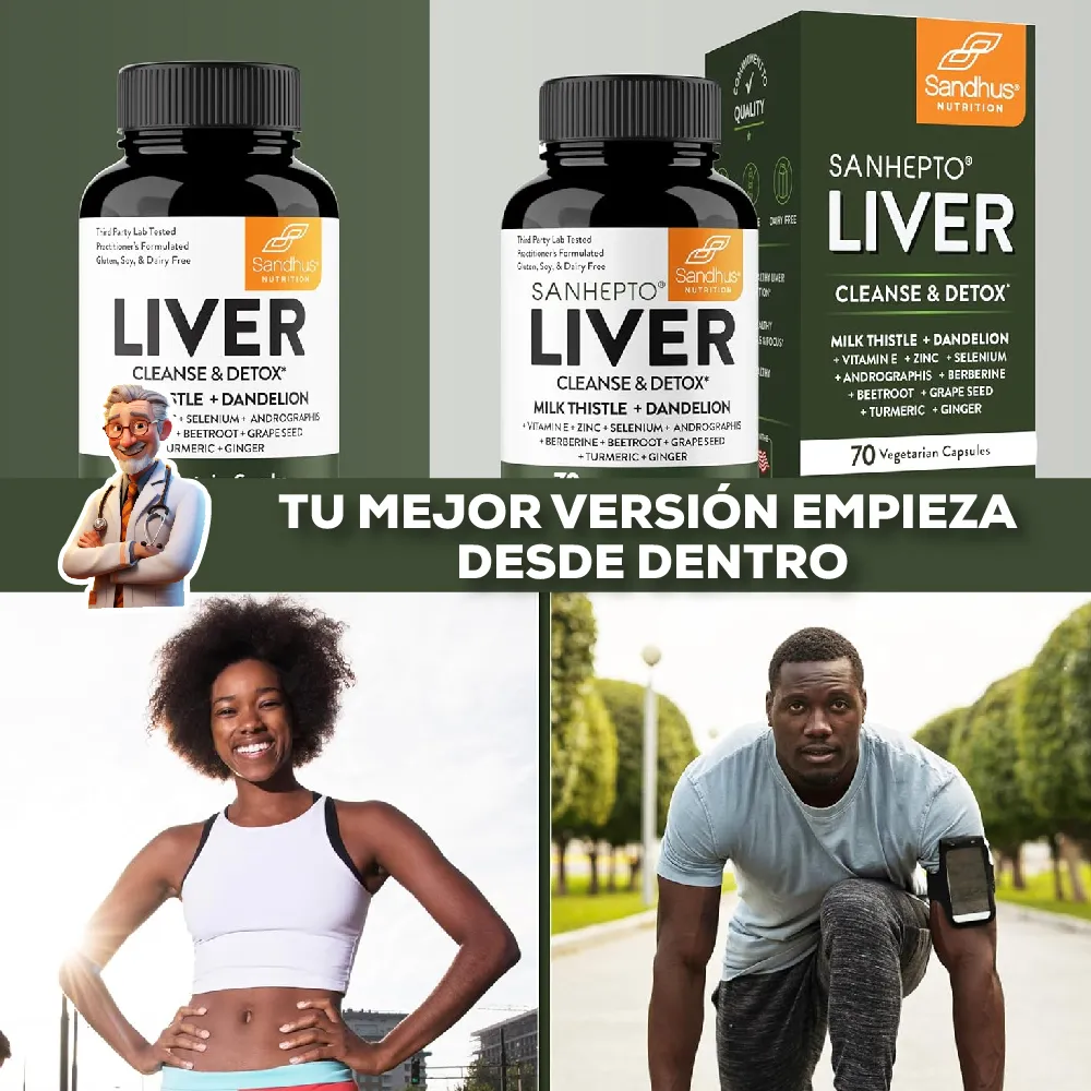 LIVER DETOX 🍃/ DESINTOXICA TU HIGADO😷/ REVITALIZA TU VIDA🧬