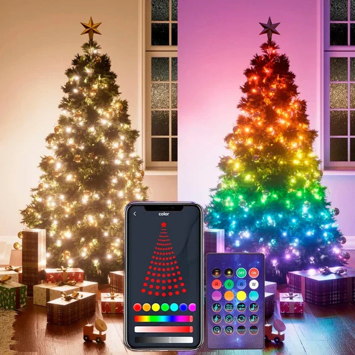 LUZ NAVIDEÑA LED INTELIGENTE BLUETOOTH 5 METROS / 10 METROS / 20 METROS