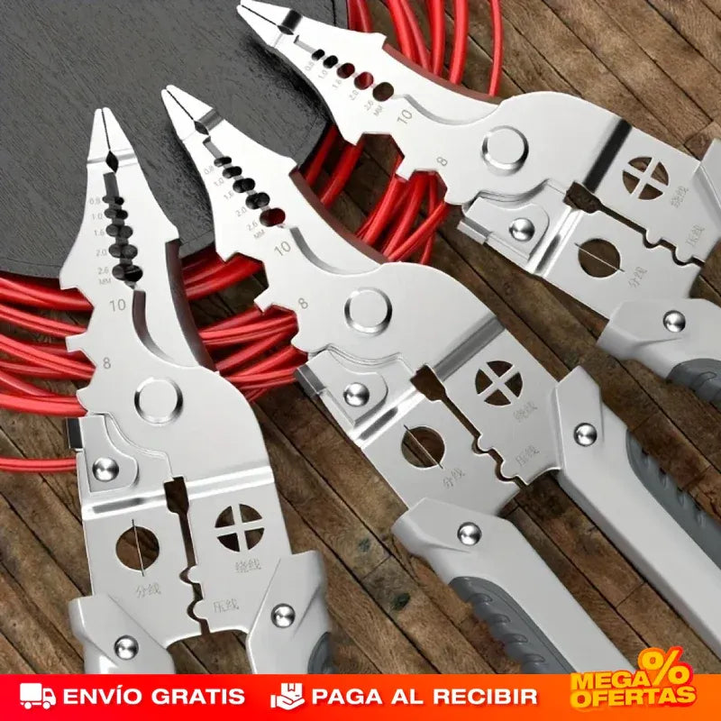 CutPro® Alicate Pelacable Multiproposito | 🎁Gafas Para Conducir de Regalo.