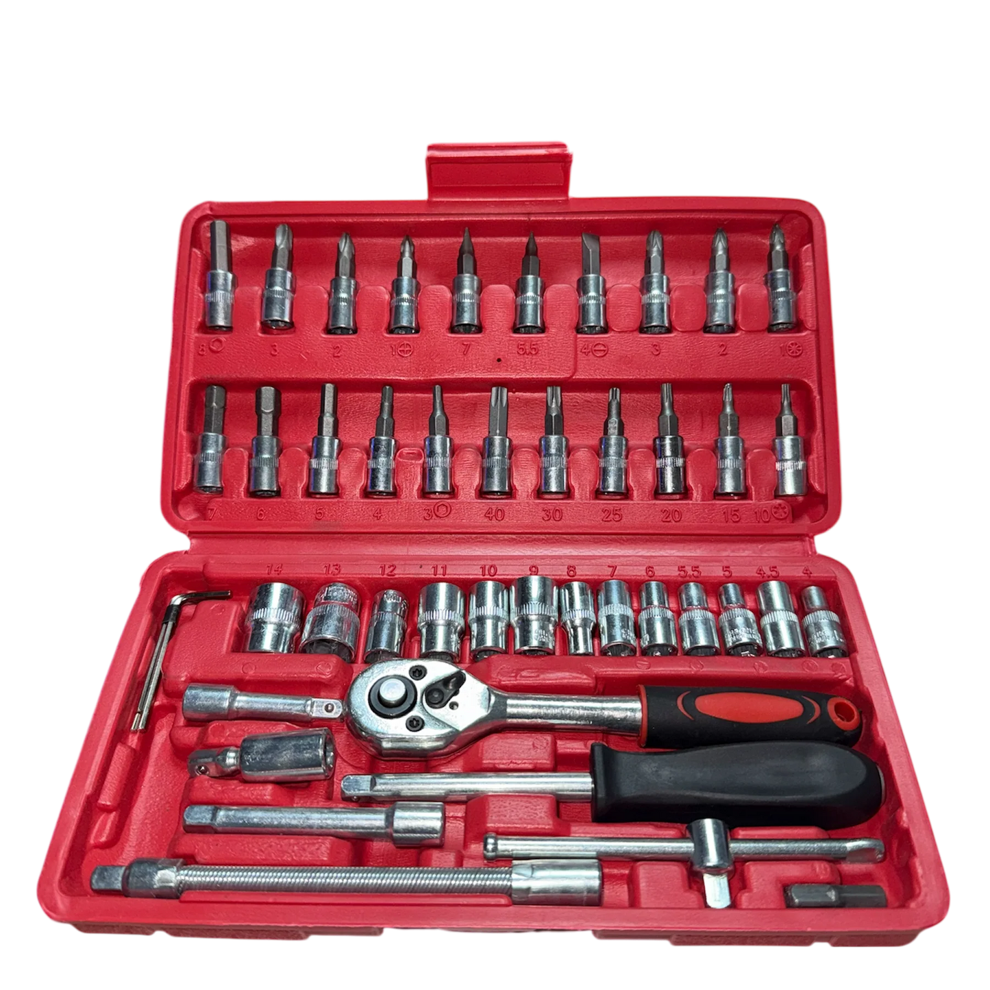 PowerGrip 360™ Combo Herramientas De 46 copas + Llave Universal⚙️
