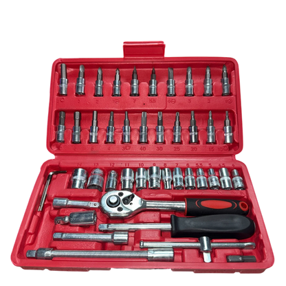 PowerGrip 360™ Combo Herramientas De 46 copas + Llave Universal⚙️