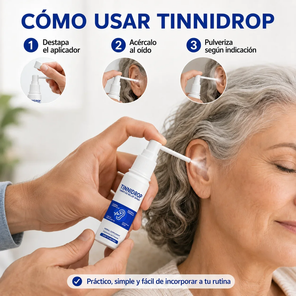 TINNIDROP® – Bienestar Auditivo y Mayor Tranquilidad Diaria