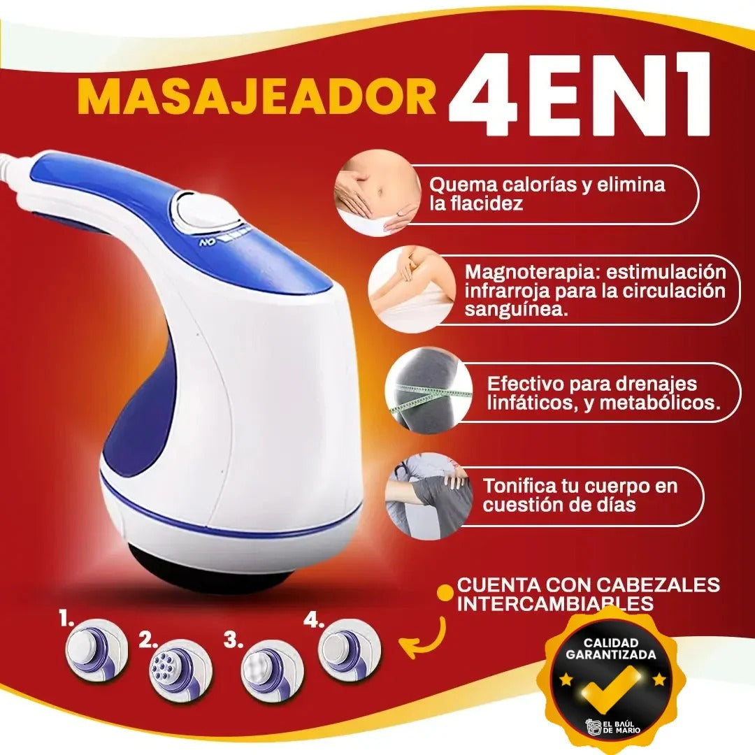 ReduBeauty - Masajeador Antiestrias Quemagrasa